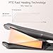 DigHealth Ceramic Tourmaline Ionic Flat Iron Hair Straightener & Curler 2 in 1 with Adjustable Temp, 1 Inch Twist Plate Dual Voltage Travel Hair Styling Tool with LCD Digital Displaythumb 3
