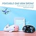 SNAPTAIN SP310 Mini Drone for Kids, Throw’n Go RC Quadcopter for Beginners w/ 3D Flips, Altitude Hold, Headless Mode, Speed Adjustment, One Key Return and Portable Controller Box