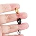 Stainless Steel Womens Hoop Earrings for Men Ear Piercings Hypoallergenic 20G (One Pairs: Gold)