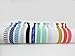 Pack of 25 Elastic Ribbon Hair Ties - No Crease Ouchless Ponytail Holders Hair Accessories (Variety Colors)