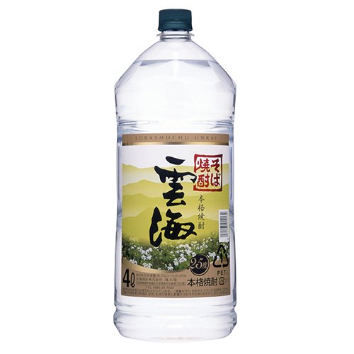 雲海酒造 そば雲海 ペット [ 焼酎 25度 4L ]商品画像