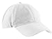 Port & Company Men's Brushed Twill Low Profile Cap OSFA White