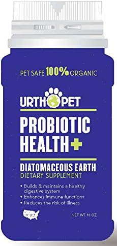 UrthPet Probiotic Health Diatomaceouse Earth Dietary Supplement, 10-Ounce