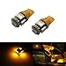 iJDMTOY 5-SMD 168 194 2825 T10 LED Car Interior Map Dome Light Bulbs, Amber Yellow