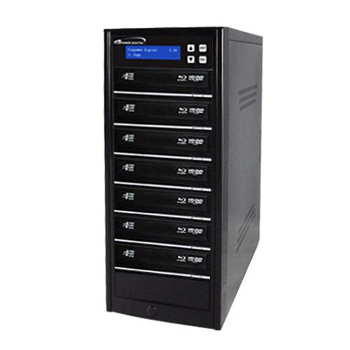 Econ Series 7 Target Blu-ray DVD CD Duplicator Tower with 500GB Hard Drive
