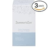 (Pack of 3 Bottles) Summer's Eve Extra Cleansing Douche Vinegar & Water, Feminine Wash, 4.5oz Bottles. PH Balanced, Naturally Inspired, Gynecologist Tested (Pack of 3 Bottles, 4.5oz Each Bottle)