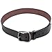Kingstar Men's Brown Leather Casual Jean Belt,38mm Smooth Reversible Ratchet bridle Dress belts with Adjustable Single-prong Buckle
