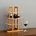 Natural Bamboo 12 Bottle Wine Rack (11.8