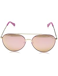 lilly pulitzer Isabelle polarizadas para mujer Aviador anteojos de sol, rosa, 56 mm.