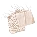 12 Pack Reusable Soup Bags, Sportsvoutdoors 8x10in Cheesecloth Bags for Straining Cold Brew Coffee Tea Brew Bags Cotton Muslin Bags,Herbs sachets,Soup Gravy Broth Brew Bags for Home Kitchen Cooking