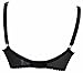 Jodi Gallaer Lingerie Womens Soft Sexy Vintage Lace Adjustable Underwire Mesh Plunge Bra