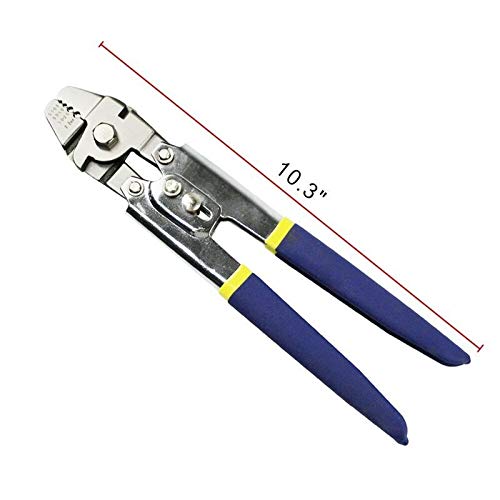 GYW-YW Crimpwerkzeug Die neueste Angelzange Edelstahl-Drahtseil Presswerkzeug und Crimpring Kragen 150PCS Kit Crimper… – Bild 6
