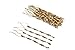 AMS Christmas Tree Ornaments 24PCS Aluminum Twisted Icicles Ornament Set for Christmas Tree New Year Party Decorations Supplies(Shiny 7