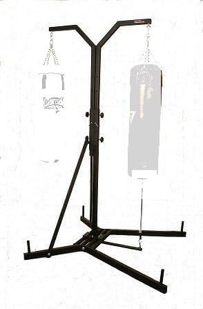 Prime Fighter Freestanding Twin Heavy Bag Platform 700A