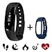 Fitness Heart Rate Tracker,CAMTOA ID101HR Wireless Fitness Monitor,Smart Bracelet,BT 4.0 Heart Rate Monitor-Waterproof IP67,Sleep Monitor,Notification Alerts Wristband