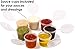 Glass Meal Prep Containers - 3-Pack 3 Compartment Food Storage Containers with Leak Proof Sauce Cups and Label Set - Microwave, Freezer, Oven & Dishwasher Safe (3, 3 Compartment with Utensils)