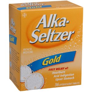 ALKA SELTZER GOLD 36TB BAYER CORPORATION ALKA SELTZER GOLD 36TB BAYER CORPORATION