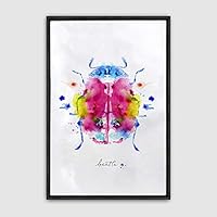 Framed Canvas Wall Art Insect Canvas Prints Home Artwork Decoration for Living Room,Bedroom - 16x24 inches