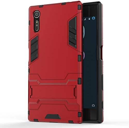 Sony Xperia XZ Case, Cocomii Iron Man Armor New [Heavy Duty] Premium Tactical Grip Kickstand Shockproof Onerous Bumper Shell [Military Defender] Full Physique Twin Layer Rugged Cowl (Pink)