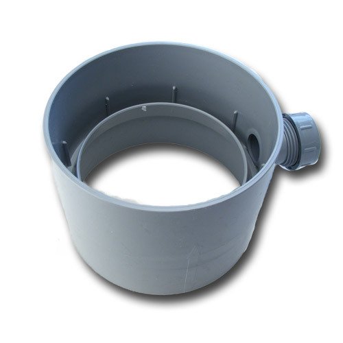 Manrose condensation trap, 100mm diameter, plastic ducting, hydroponics