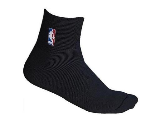 Nba Logoman Quarter Length Sock Black Black Extra Large On Galleon Philippines