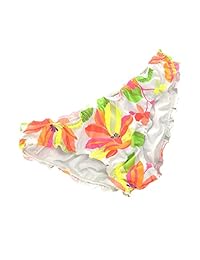 Bikini ondulado con volantes para dama