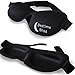 Sleep Mask | Eye Mask for Sleeping Men/Women Better Than Silk Our Luxury Blackout Contoured Eye Masks are Comfortable - This Sleeping mask Set Includes Carry Pouch and Ear Plugs (No Scent)