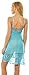 ADOREJOY Womens Babydoll Lingerie Set Plus Size Sleepwear(XXL,Sky Blue)