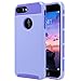 iPhone 7 Plus Case, ULAK Slim [Dual Layer] Protection [Scratch Resistant] Hard Back Cover [Shock Absorbent] TPU Bumper Case for Apple iPhone 7 Plus [5.5 inch]- Lavender/Purple
