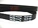 Hoover Genuine UH70200 Windtunnel Rewind Plus Vacuum Flat Belt 2PK # 562289001