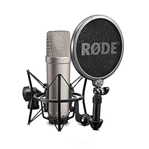 Rode NT1A Studio Condenser Unidirectional Microphone (Black)