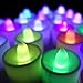 Set of 24 Colour Changing Flickering Flameless LED Candle Light Tea light Mood Light (Battery include) for Wedding Party Club Decor in White LD010