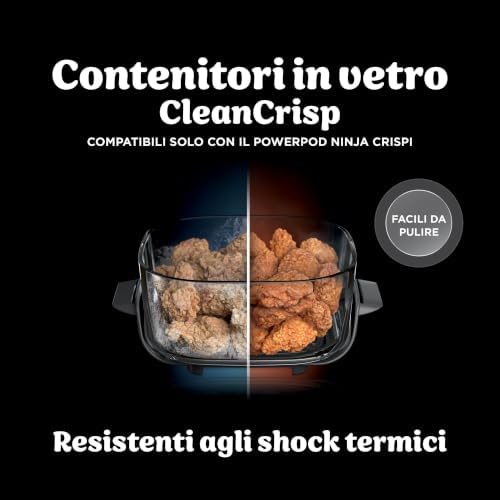 CRISPi, Friggitrice ad Aria Portatile, 3.8L, 4 in 1, Bianca, FN102EU