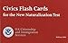 Civics Flash Cards for the New Naturalization Test, 2009 by