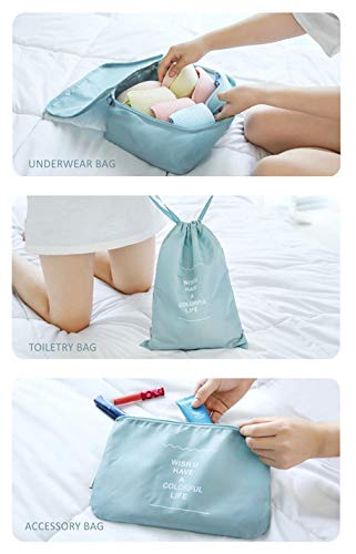 image for PACTIVE Luggage Organizer, Packing Cubes For Travel, Compression Cells