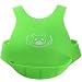 DREAM BEARĀ® Soft Wearable Baby Bib, Food-grade Silicone,Green/Pink (Green)