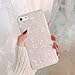 Dailylux Case for iPhone 8, iPhone 7, Glitter Pearly-Lustre Semi-Transparent Shell Protective Phone Case with Soft Back Cover for iPhone 7/8 4.7