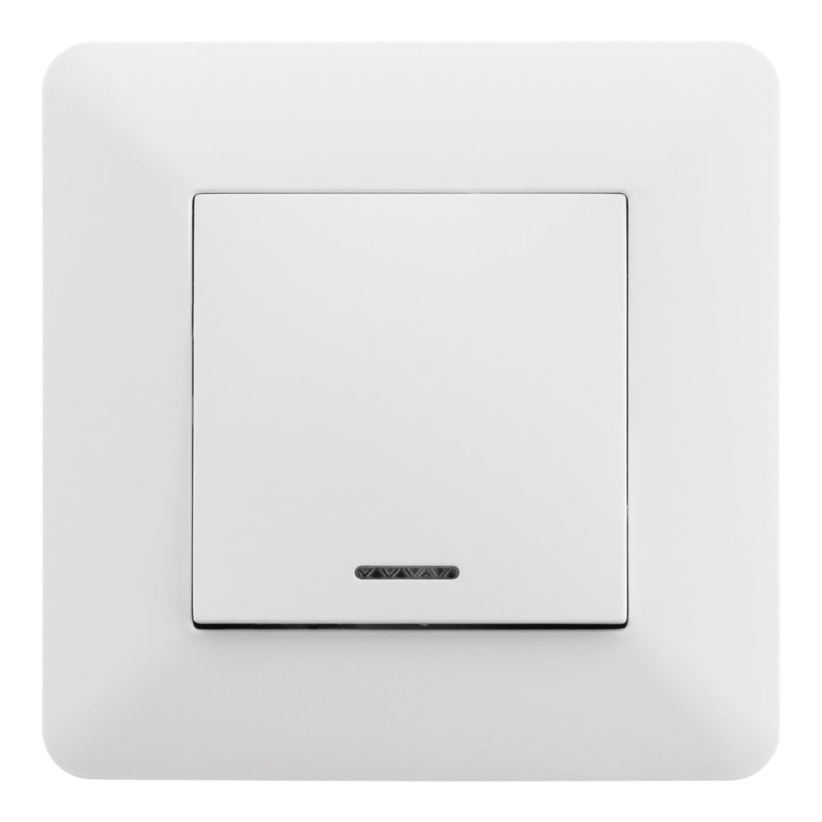 Artezo 2-way switch with LED 10A White - Artezo