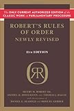 Robert's Rules of Order Newly Revised