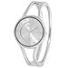 Geneva Platinum Polished Bangle Women's Watch