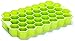 Silicone Ice Cube Tray Deeer - 37 pcs Cute Hex Shape Ice Brick Maker (Green)