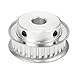 uxcell Aluminum 30 Teeth 12.7mm Bore 5.08mm Timing Belt Pulley for 10mm Belt