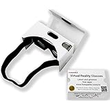 Reality Glasses Laminated Cardboard - with Button and Head Strap