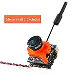 RunCam TX200 Video Transmitter FPV Transmitter TX 1S 3.5-5.5V 48CH 25/200MW Suitable for Runcam Micro Swift and Micro Sparrow Camera by Crazepony