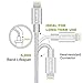 Aonlink iPhone Charger Cable, 3Pack 3FT 6FT 10FT Nylon Braided Lightning to USB Cord with Aluminum Connector for iPhone 7/7 Plus/6s/6s Plus/6/6Plus/5s/5c/5, iPad/iPod Models-Gray