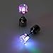 LED Earrings, 4 Pair Glowing Light Up Earrings Bright Stylish Fashion Ear Pendant Stud Stainless for Party Men Women Halloween Thanksgiving