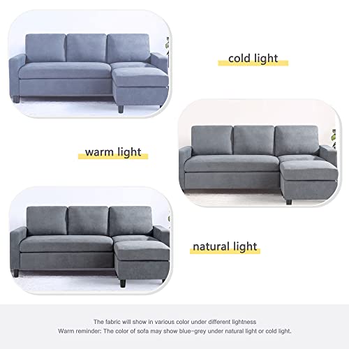 Sectional Sofa Couch, LShaped Convertible Couches for Living Room