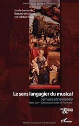 Le  sens langagier du musical
