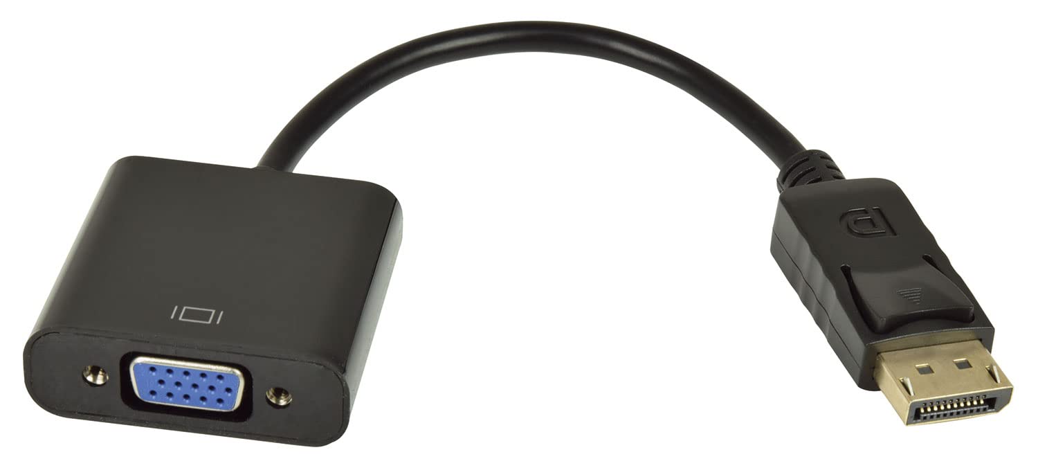 AV:Link | Adaptor Lead Display Port Plug – VGA Socket