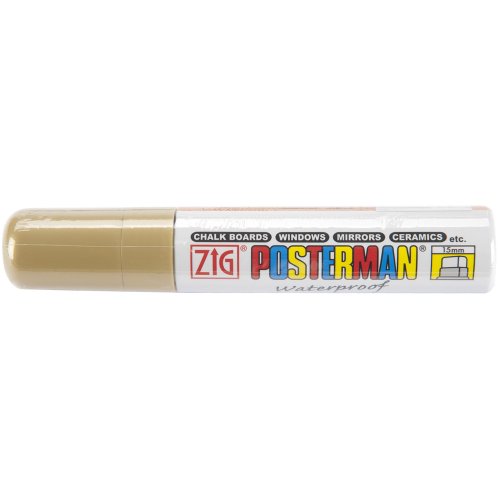 Zig 15mm Posterman Tip Marker, Gold